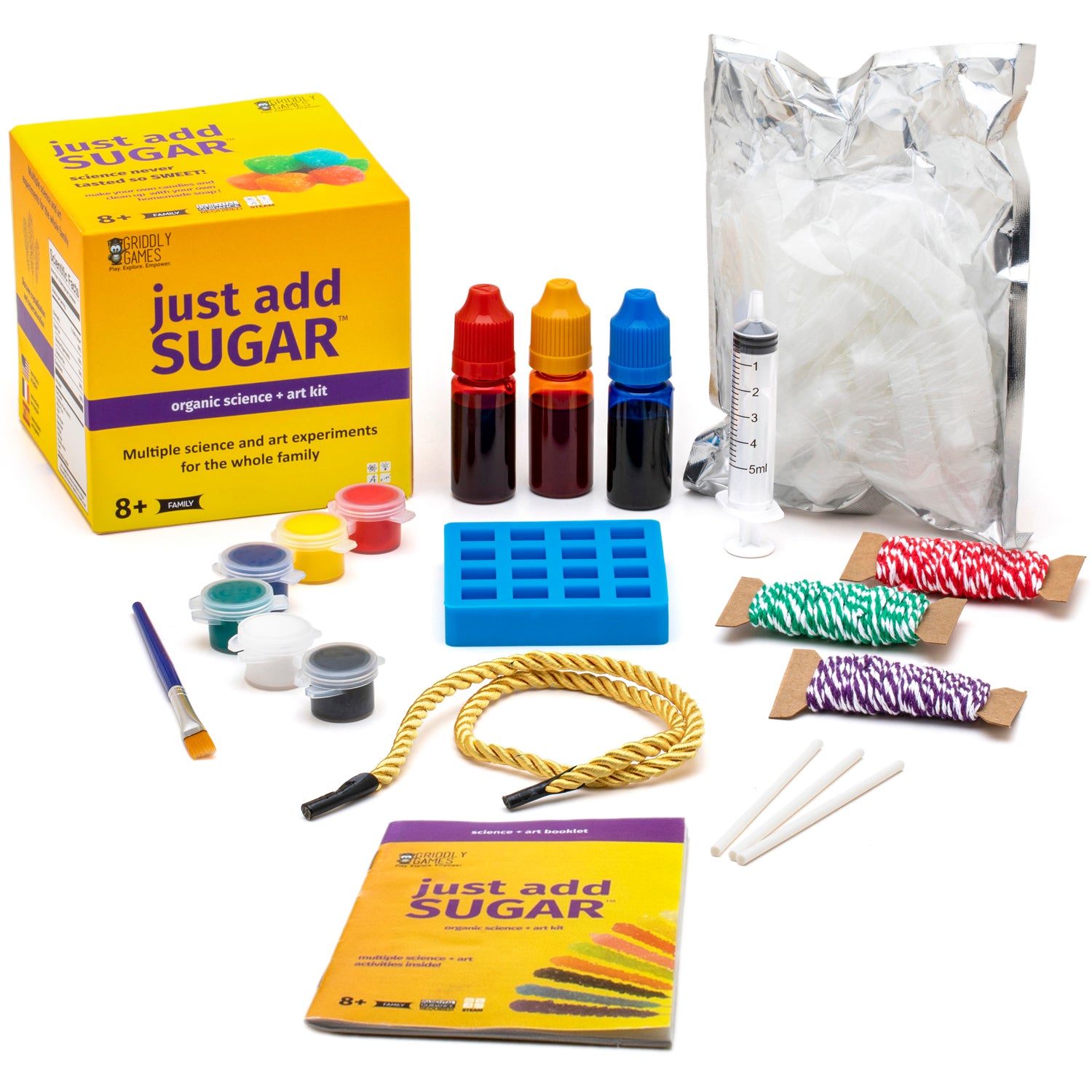 GRIDDLY GAMES JUST ADD SUGAR SCIENCE KIT