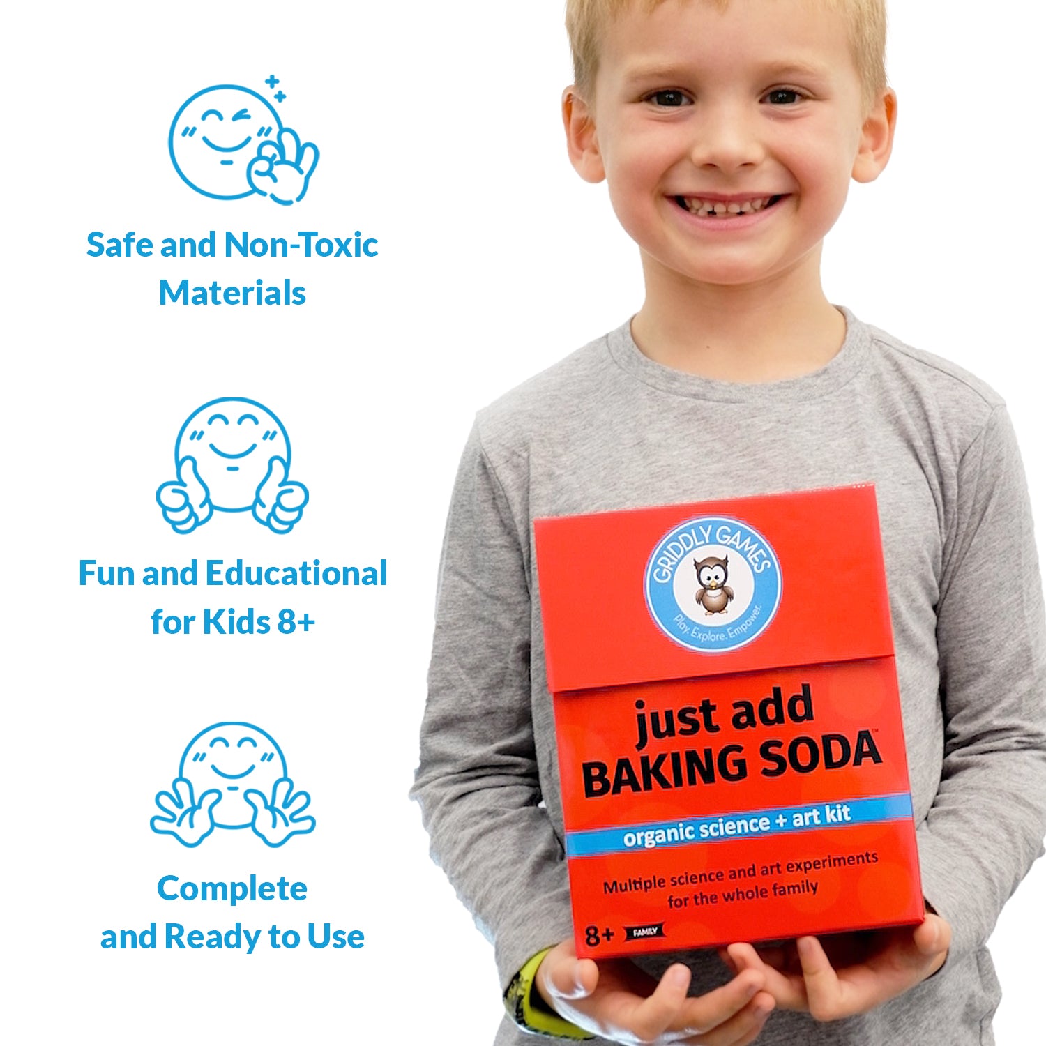 Just Add Baking Soda STEAM Science & Art Kit