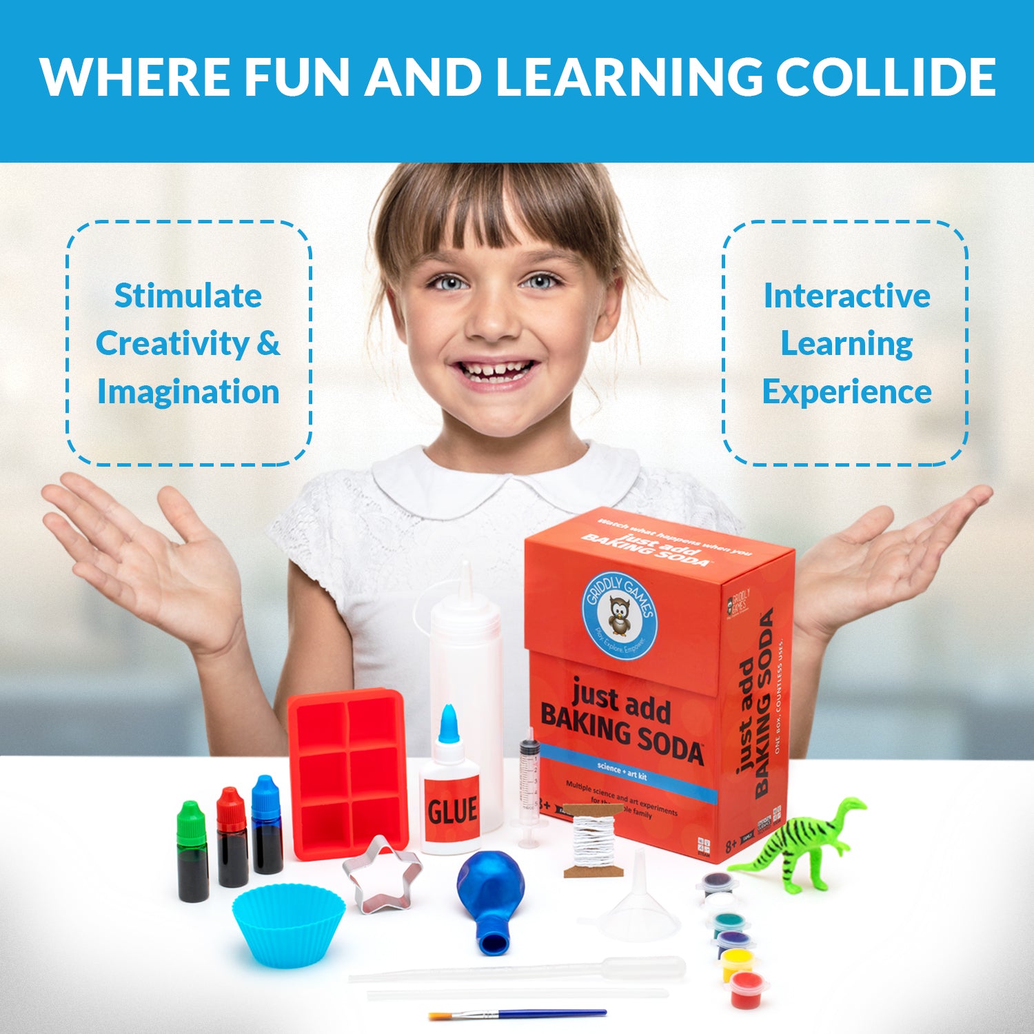 Just Add Baking Soda STEAM Science & Art Kit