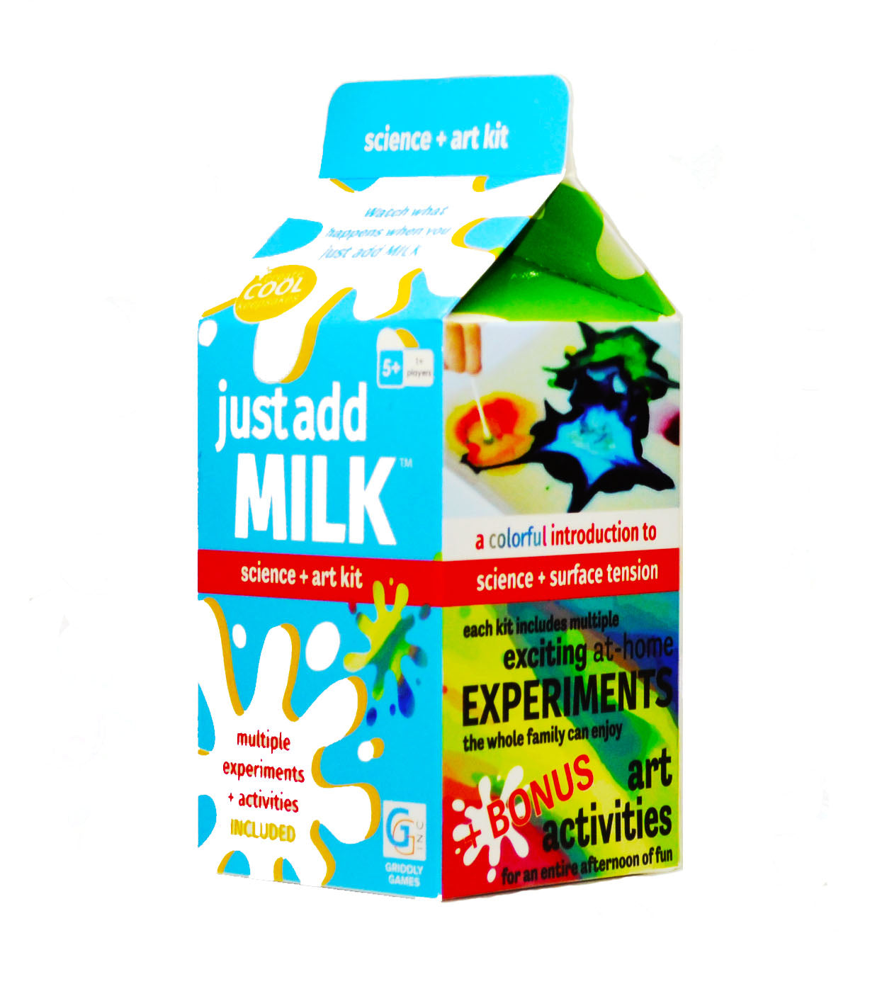 Just Add Milk | Colorful STEAM Science Kit for Kids