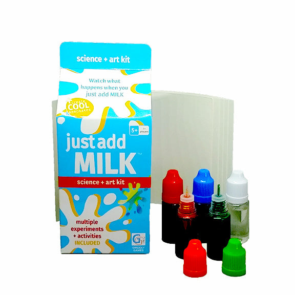 Just Add Milk | Colorful STEAM Science Kit for Kids