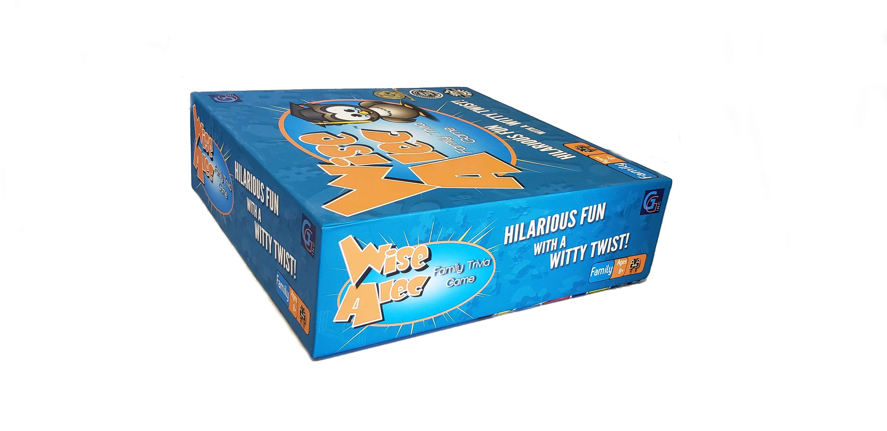 Wise Alec Family Trivia STEM Educational Board Game