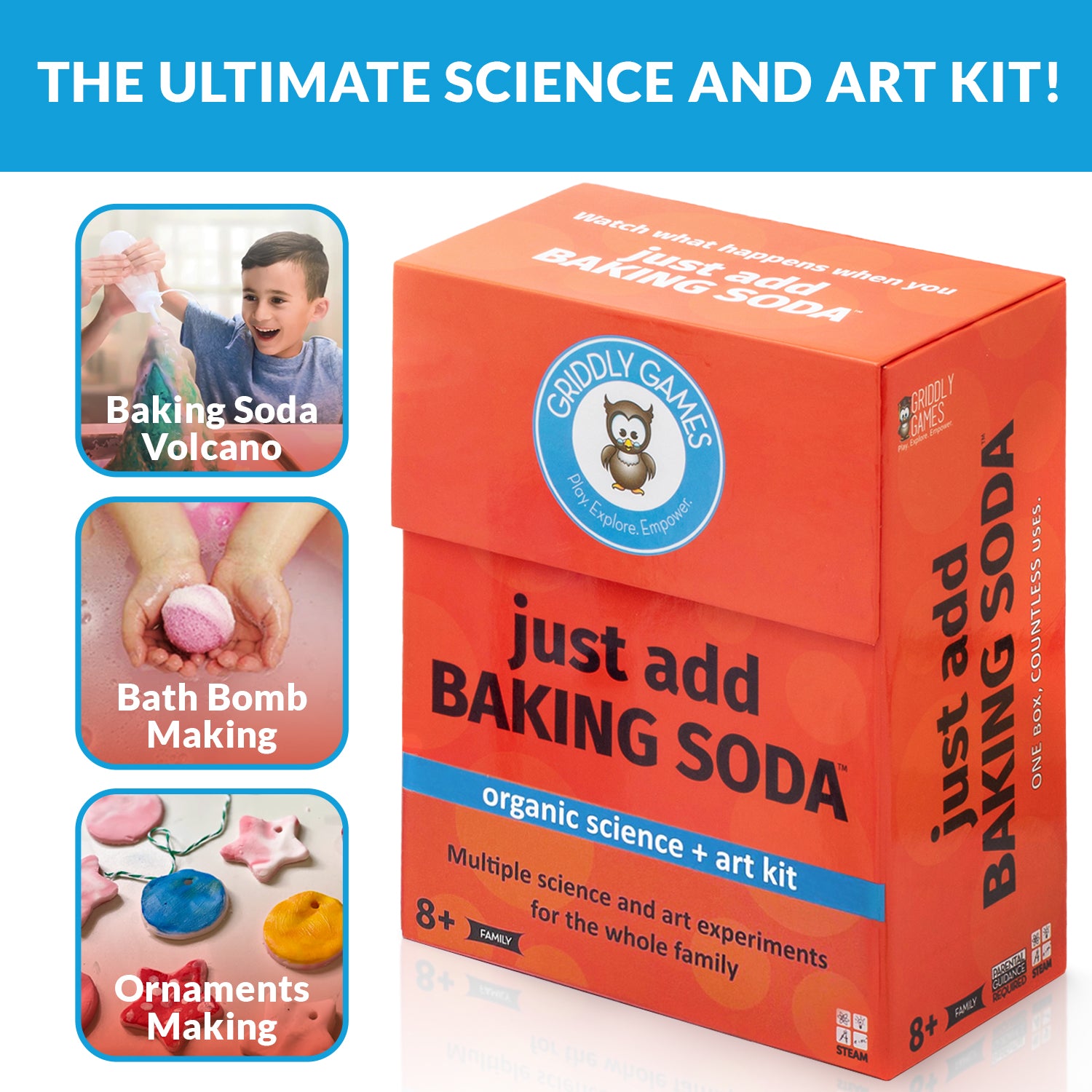 Just Add Baking Soda STEAM Science & Art Kit