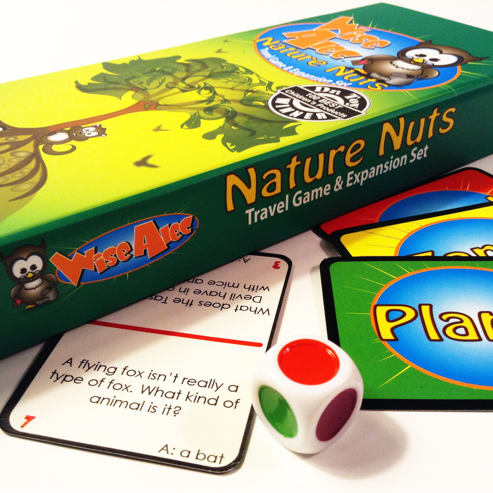 Wise Alec Nature Nuts STEM Board Game Expansion & Travel Set