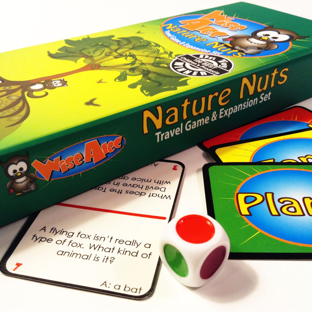 Wise Alec Nature Nuts STEM Board Game Expansion & Travel Set (Distribution)